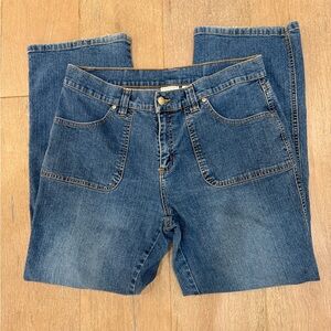 Vintage bootcut denim jeans 14 short Sonoma life & style stretch